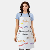 Turks diner schort (Gedragen)