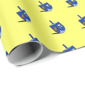 Turks Dreidel Wrapping Paper Cadeaupapier (Rol Hoek)