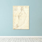 Turks-eilanden Canvas Afdruk (Insitu (Houten vloer))