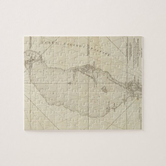 Turks-eilanden Legpuzzel (Horizontaal)