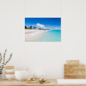 Turks- en caicoeilanden poster (Keuken)