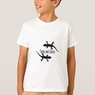 turks en caicos geckos t-shirt