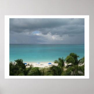 Turks en Caicos Grace Bay Dream Beach Poster