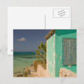 Turks en Caicos, Grand Turk Island, Cockburn 4 Briefkaart (Voorkant / Achterkant)