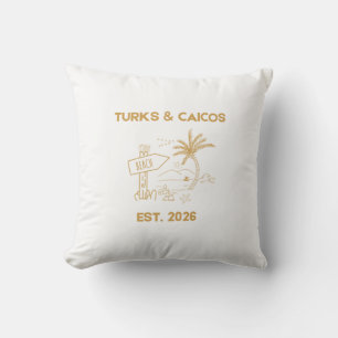 Turks en Caicos Luxe Resortkleding Reizen Kussen