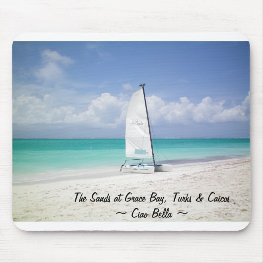 Turks en Caicos Mousepad The Sands op Grace Bay Muismat (Voorkant)