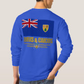 Turks- en Caicos-pride-kleding T-shirt (Achterkant)