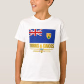 Turks- en Caicos-pride-kleding T-shirt (Voorkant)