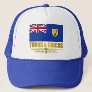 Turks en Caicos Pride Trucker Pet