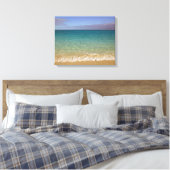 Turks en Caicos, Providenciales eiland, Grace 2 Canvas Afdruk (Insitu (Slaapkamer))