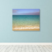 Turks en Caicos, Providenciales eiland, Grace 2 Canvas Afdruk (Insitu (Houten vloer))