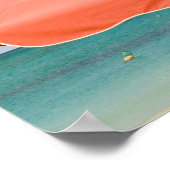 Turks en Caicos, Providenciales eiland, Grace Poster (Hoek)
