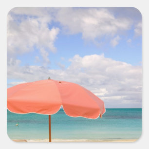 Turks en Caicos, Providenciales eiland, Grace Vierkante Sticker