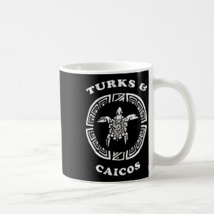 Turks En Caicos Retro Vintage Tril Schildpad Vakan Koffiemok
