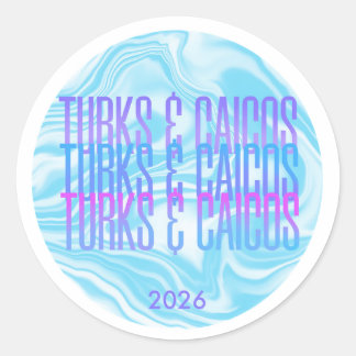 Turks en Caicos Sticker