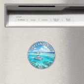 Turks en Caicos Turks en Caicos Magneet (Insitu (Vaatwasser))