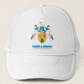 Turks- en Caicosac-suiker Trucker Pet (Voorkant)