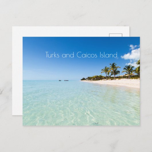 Turks- en Caicoseiland Briefkaart (Voorkant / Achterkant)