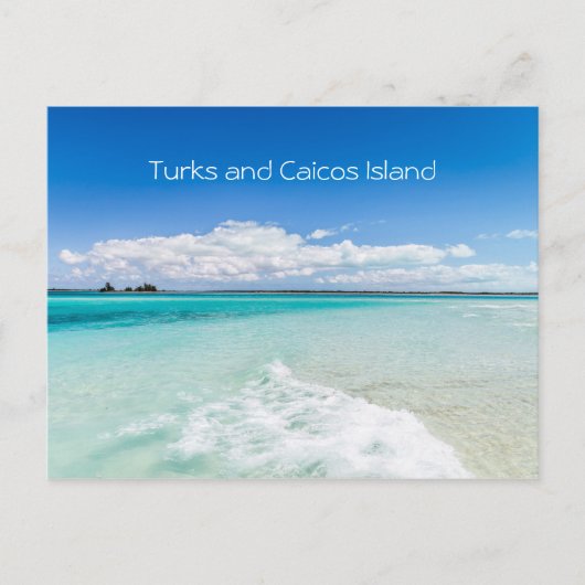 Turks- en Caicoseiland Briefkaart (Voorkant)