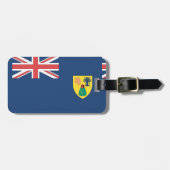 Turks- en Caicoseilanden Bagagelabel (Voorkant horizontaal)