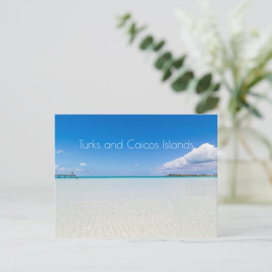 Turks- en Caicoseilanden Briefkaart (Staand voorkant)