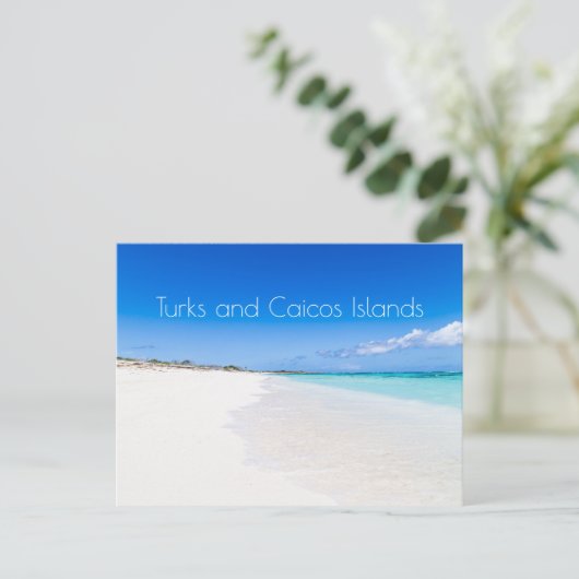 Turks- en Caicoseilanden Briefkaart (Staand voorkant)