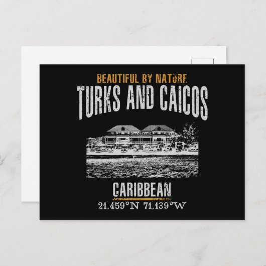 Turks- en Caicoseilanden Briefkaart (Voorkant / Achterkant)