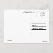 Turks- en Caicoseilanden Briefkaart (Achterkant)