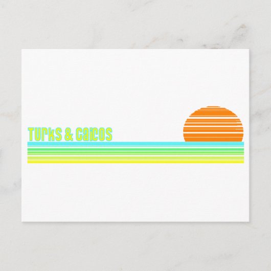 Turks- en Caicoseilanden Briefkaart (Voorkant)