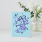 Turks- en Caicoseilanden Briefkaart (Staand voorkant)