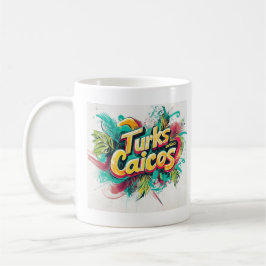 Turks- en Caicoseilanden Graffiti Vibes: Island St Koffiemok