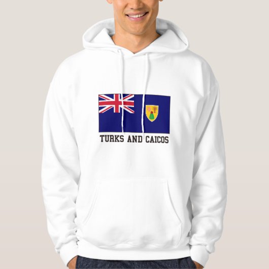 Turks- en Caicoseilanden Hoodie (Voorkant)