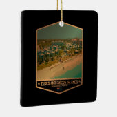 Turks- en Caicoseilanden Keramisch Ornament (Rechts)