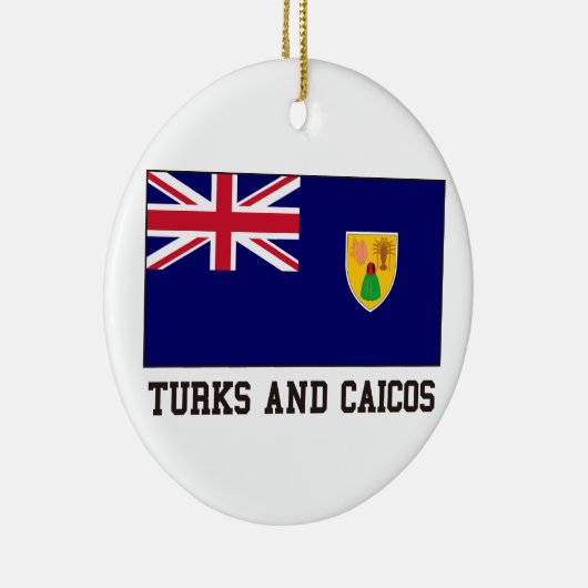 Turks- en Caicoseilanden Keramisch Ornament (Rechts)