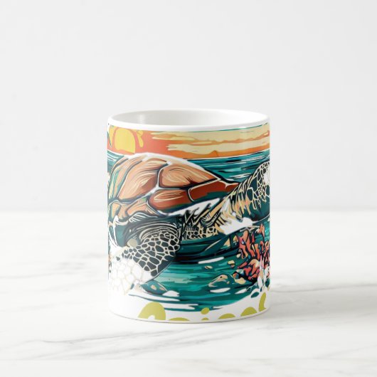 Turks- en Caicoseilanden Koffiemok (Center)