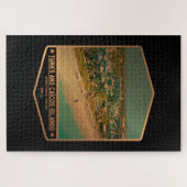 Turks- en Caicoseilanden Legpuzzel (Horizontaal)