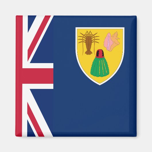 Turks- en Caicoseilanden Magneet (Voorkant)