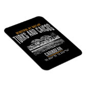 Turks- en Caicoseilanden Magneet (Rechterzijde)