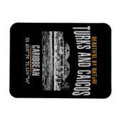 Turks- en Caicoseilanden Magneet (Horizontaal)