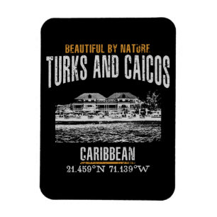 Turks- en Caicoseilanden Magneet