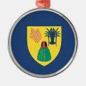 Turks- en Caicoseilanden Metalen Ornament (Voorkant)