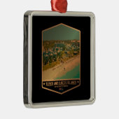 Turks- en Caicoseilanden Metalen Ornament (Rechts)