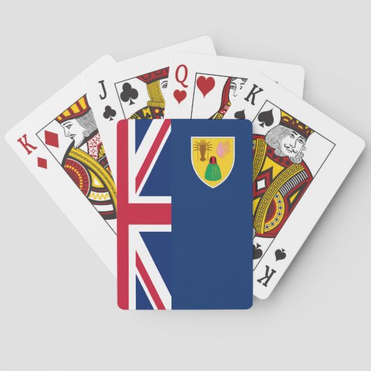 Turks- en Caicoseilanden Pokerkaarten (Achterkant)
