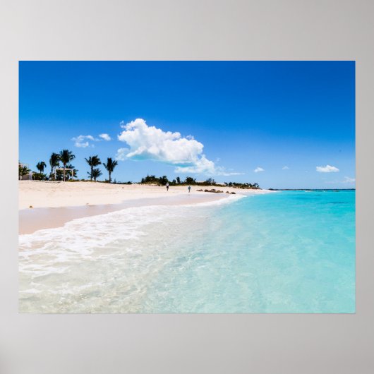 Turks- en Caicoseilanden Poster (Voorkant)