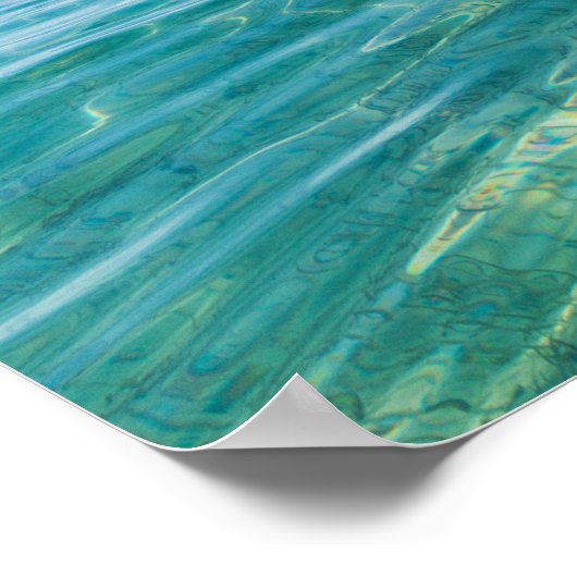 Turks- en Caicoseilanden Poster (Hoek)