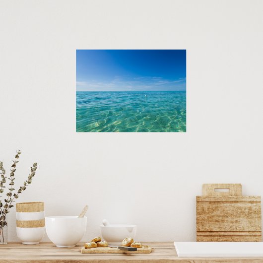 Turks- en Caicoseilanden Poster (Keuken)