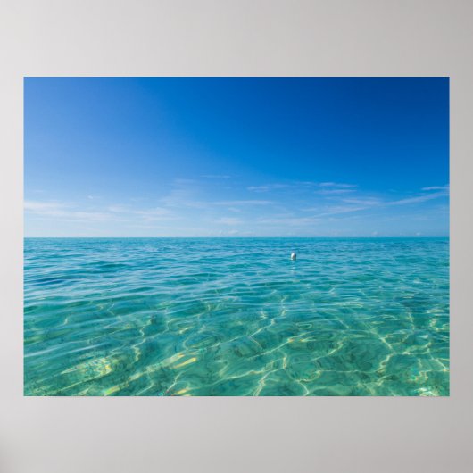 Turks- en Caicoseilanden Poster (Voorkant)