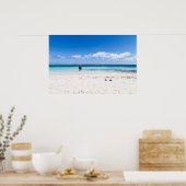 Turks- en Caicoseilanden Poster (Keuken)