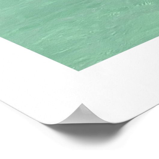 Turks- en Caicoseilanden Poster (Hoek)