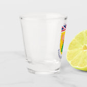 Turks- en Caicoseilanden Shot Glas (Links)